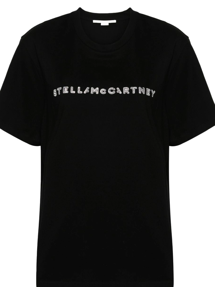 Affordable T-shirt McCartney Women Stella cotton crystal-logo 0821